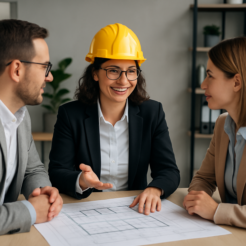 Der Besuch bei der Ingenieurin